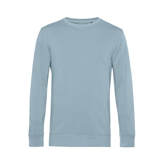 Bluza Klasyczna Bawelna Organiczna Recykling BCWU31B - Blue Fog