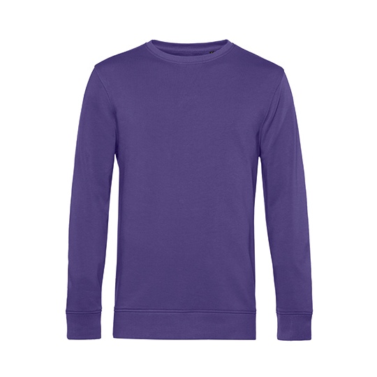 Bluza Klasyczna Bawelna Organiczna Recykling BCWU31B - Radiant Purple