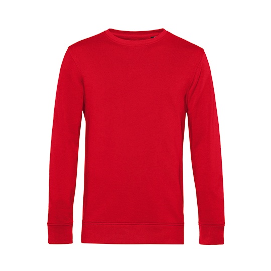 Bluza Klasyczna Bawelna Organiczna Recykling BCWU31B - Red