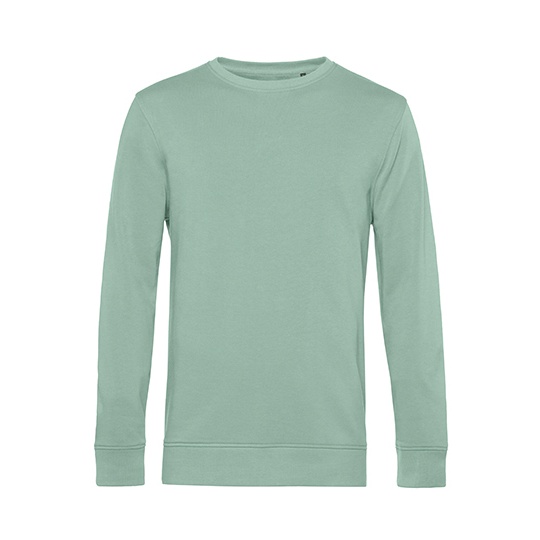 Bluza Klasyczna Bawełna Organiczna Recykling BCWU31B - Sage