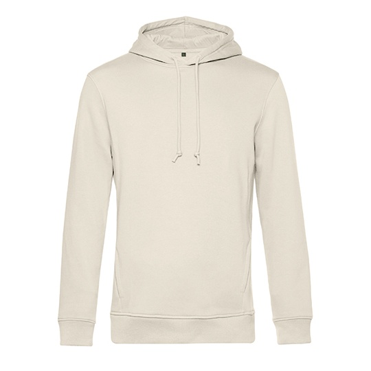Bluza Kangurka Bawelna Organiczna Poliester z Recyklingu BCWU33B - Off White