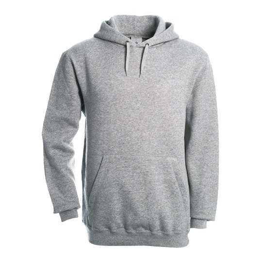 Bluza Klasyczna Czesana Bawelna Poliester BCWU620 - Heather Grey