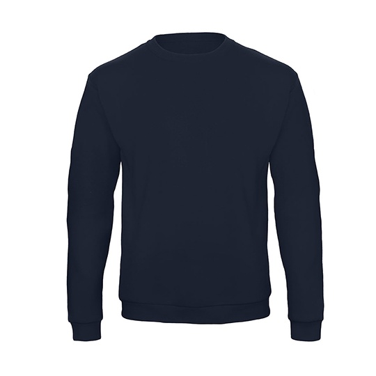 Bluza Klasyczna Bawelna Poliester Szczotkowana BCWUI23 - Navy