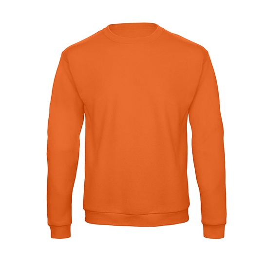 Bluza Klasyczna Bawelna Poliester Szczotkowana BCWUI23 - Pumpkin Orange