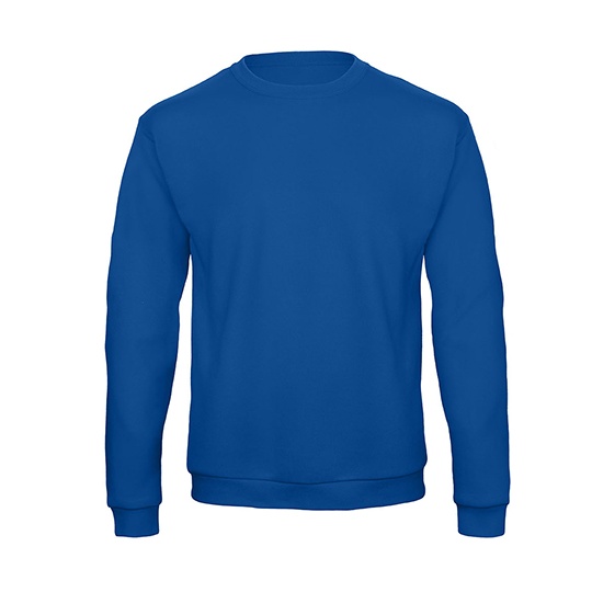 Bluza Klasyczna Bawelna Poliester Szczotkowana BCWUI23 - Royal Blue