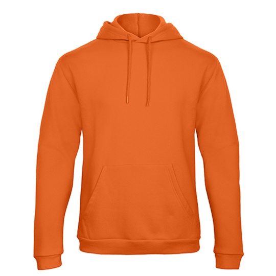 Bluza Klasyczna Bawelniana z Recyklingu BCWUI24 - Pumpkin Orange