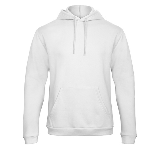 Bluza Klasyczna Bawelniana z Recyklingu BCWUI24 - White