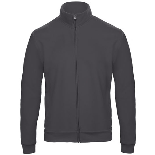 Bluza Klasyczna Bawelna Poliester Recykling BCWUI26 - Anthracite