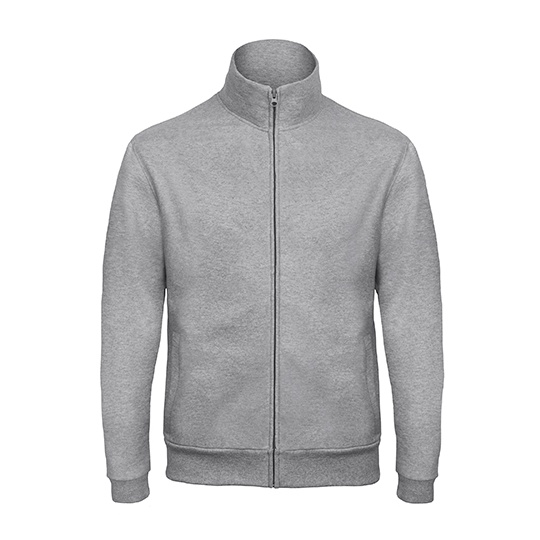 Bluza Klasyczna Bawełna Poliester Recykling BCWUI26 - Heather Grey