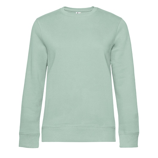 Bluza Klasyczna Bawelniana Szczotkowana BCWW01Q - Aqua Green