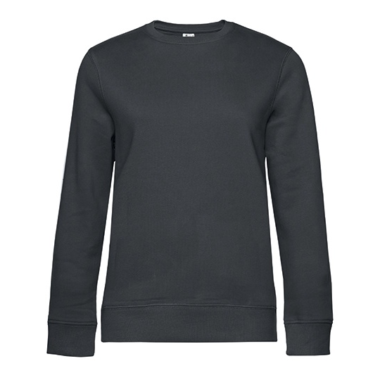 Bluza Klasyczna Bawełniana Szczotkowana BCWW01Q - Asphalt