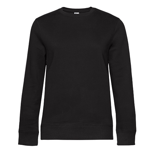Bluza Klasyczna Bawełniana Szczotkowana BCWW01Q - Black Pure