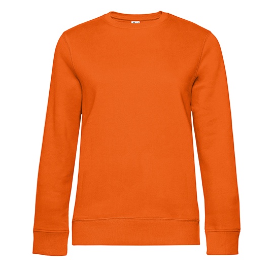 Bluza Klasyczna Bawelniana Szczotkowana BCWW01Q - Pure Orange
