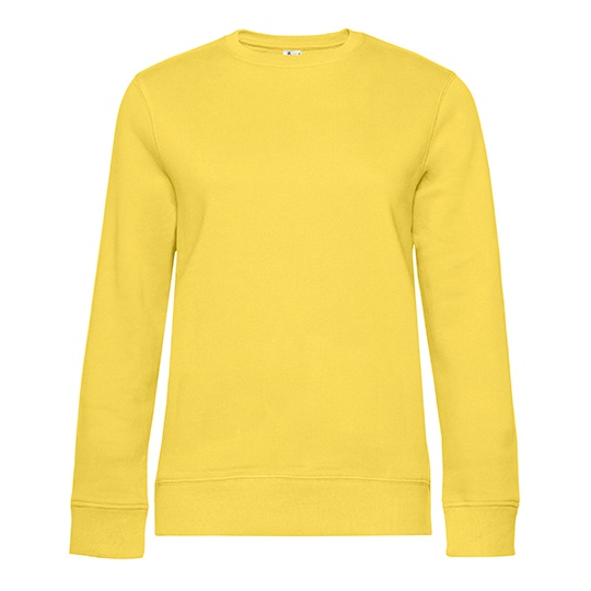 Bluza Klasyczna Bawelniana Szczotkowana BCWW01Q - Yellow Fizz