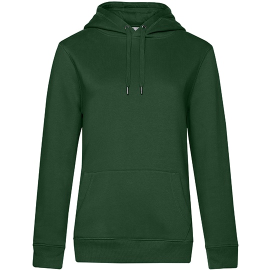 Bluza z kapturem BCWW02Q - Bottle Green