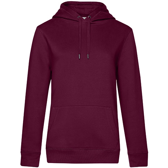 Bluza z kapturem BCWW02Q - Dark Cherry