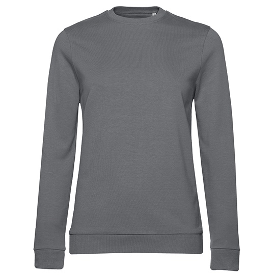 Damska bluza dresowa BCWW02W - Elephant Grey