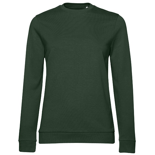 Damska bluza dresowa BCWW02W - Forest Green