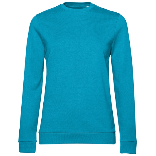 Damska bluza dresowa BCWW02W - Hawaiian Blue