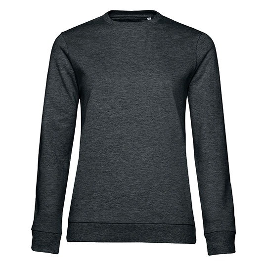 Damska bluza dresowa BCWW02W - Heather Asphalt