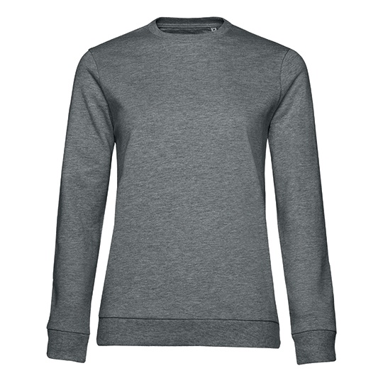 Damska bluza dresowa BCWW02W - Heather Mid Grey