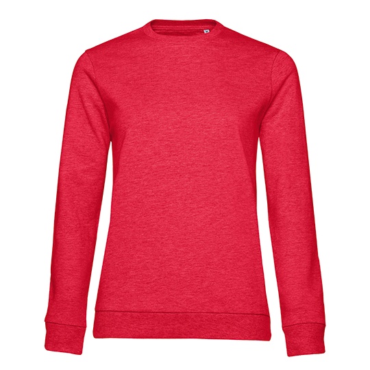 Damska bluza dresowa BCWW02W - Heather Red