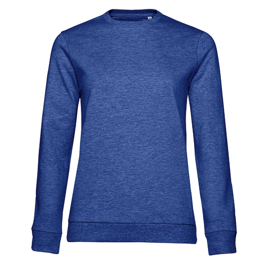 Damska bluza dresowa BCWW02W - Heather Royal Blue