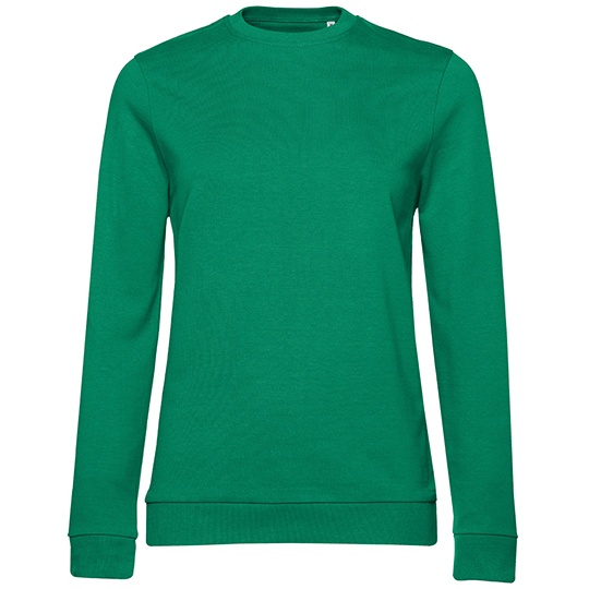 Damska bluza dresowa BCWW02W - Kelly Green