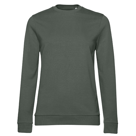 Damska bluza dresowa BCWW02W - Millennial Khaki