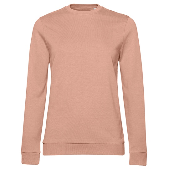 Damska bluza dresowa BCWW02W - Nude