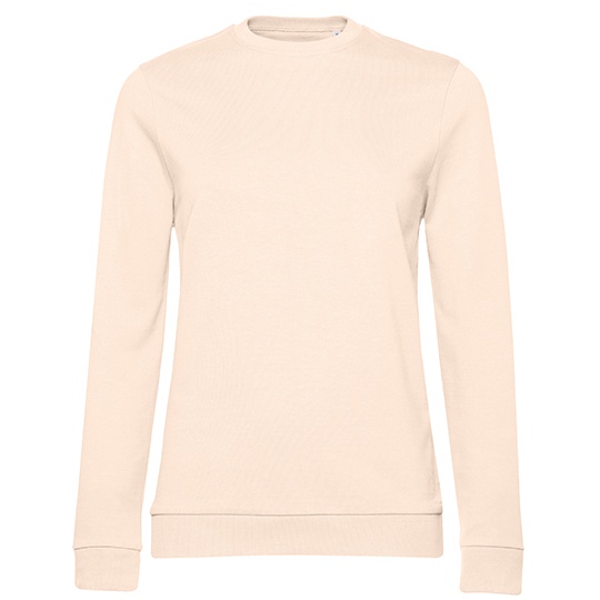 Damska bluza dresowa BCWW02W - Pale Pink