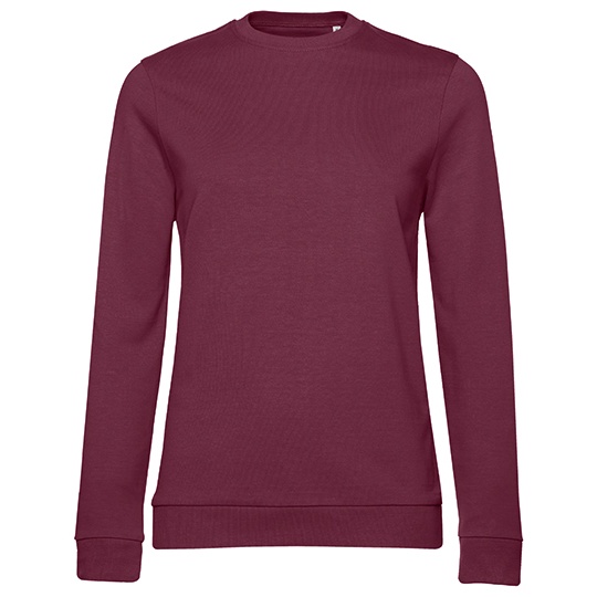 Damska bluza dresowa BCWW02W - Wine
