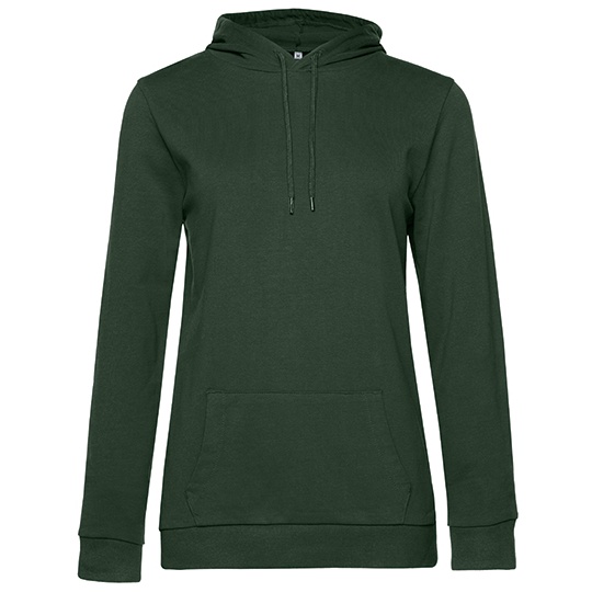 Bluza Damska Bawelniana French Terry BCWW04W - Forest Green