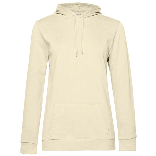 Bluza Damska Bawelniana French Terry BCWW04W - Pale Yellow