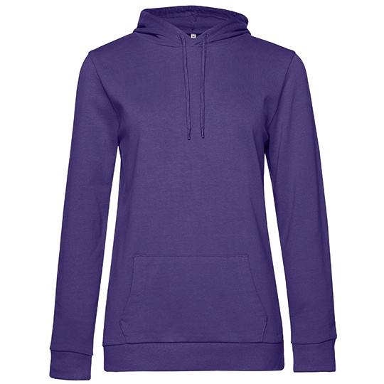 Bluza Damska Bawelniana French Terry BCWW04W - Radiant Purple