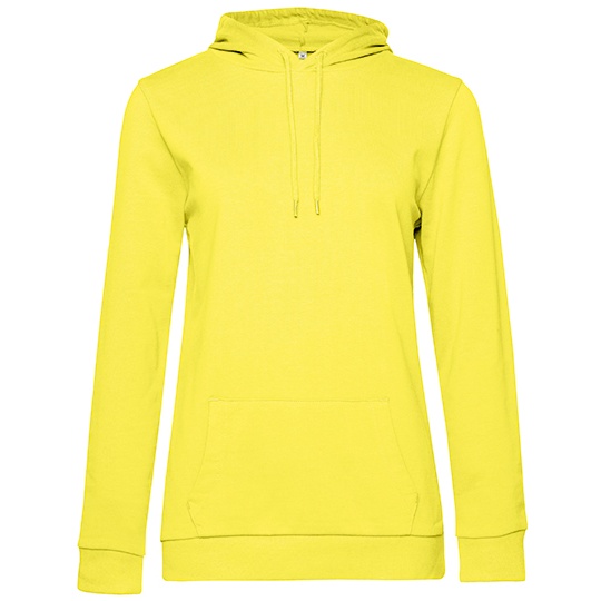 Bluza z kapturem BCWW04W - Solar Yellow
