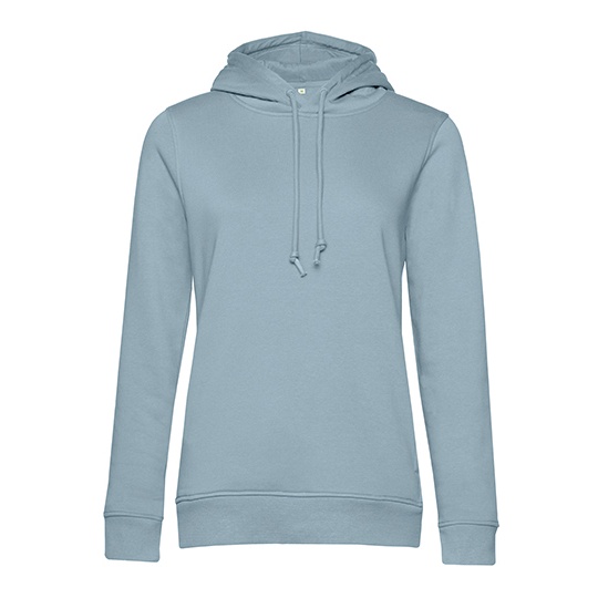 Bluza Damska Bawelna Organiczna BCWW34B - Blue Fog