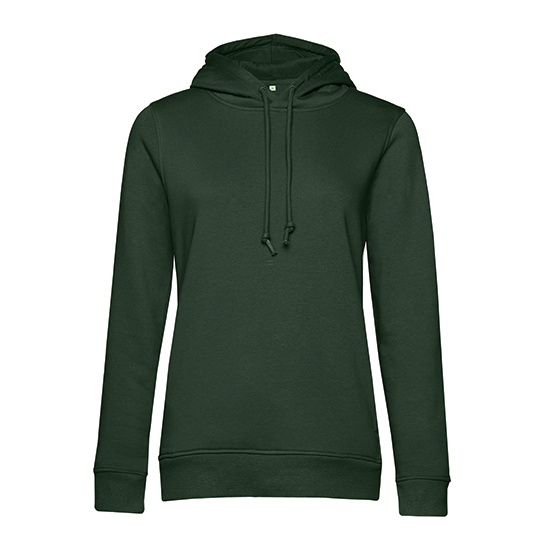 Bluza Damska Bawelna Organiczna BCWW34B - Forest Green
