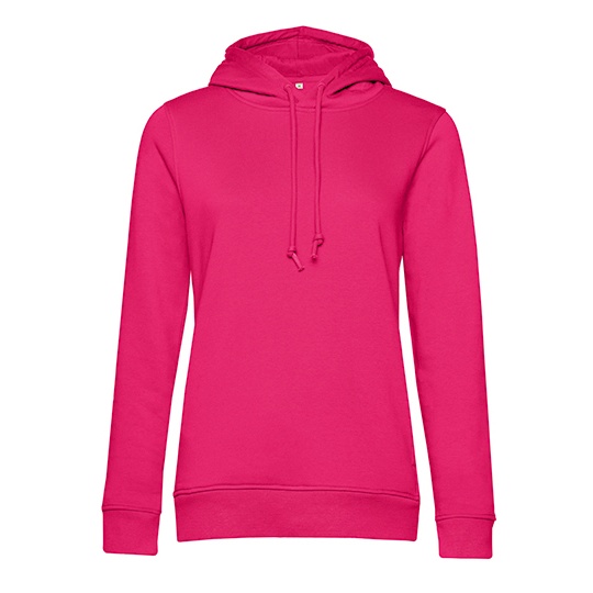 Bluza Damska Bawelna Organiczna BCWW34B - Magenta Pink