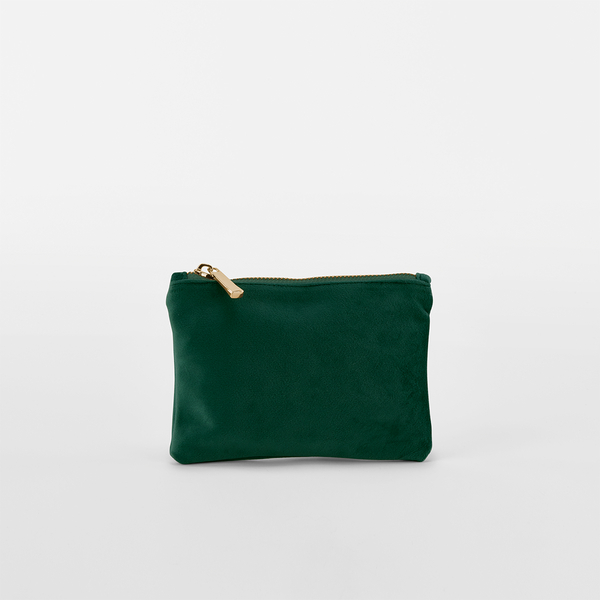 Kosmetyczka Uniwersalna Aksamitna z Recyklingu BG715 - Dark Emerald