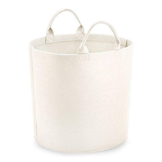 Kosz Filcowy Poliester BG728 - Soft White