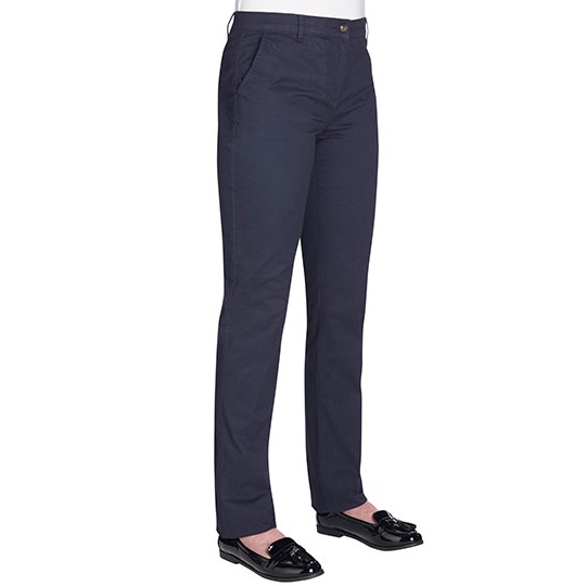 Spodnie chino damskie slim BR501 - Navy