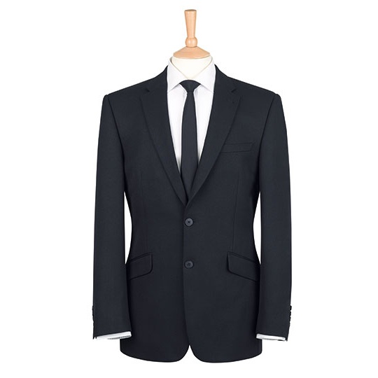 Marynarka meska slim jednorzedowa BR651 - Black
