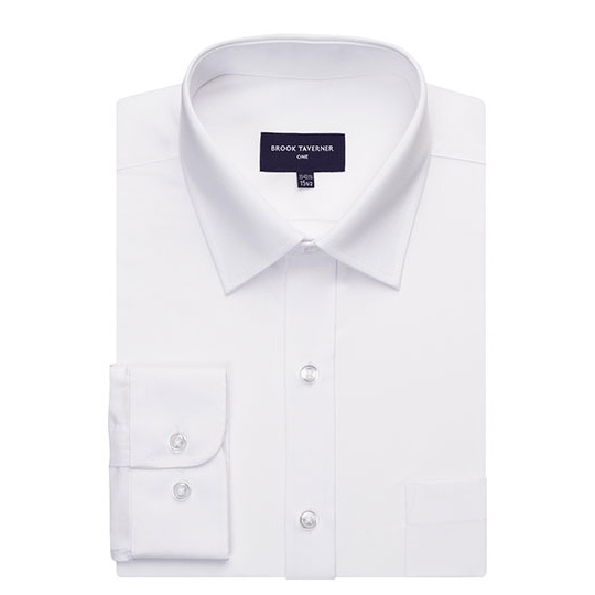 Koszula męska klasyczna BR690 - White