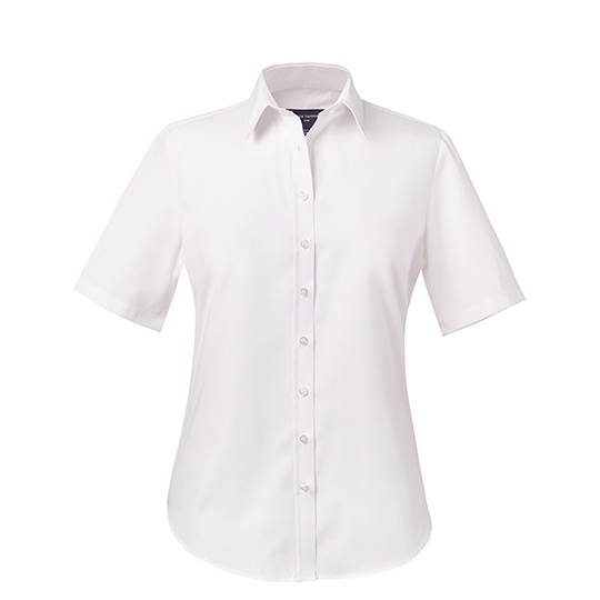 Koszula Damska Klasyczna Popelina BR693 - White