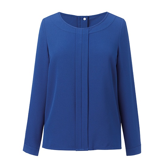 Koszula Damska Klasyczna Poliester BR802 - Royal Blue