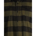 Koszula Damska Slim Flanelowa BU5210 - Army - Black (Checked)
