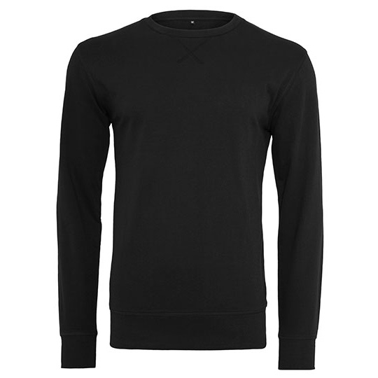 Bluza Dresowa Dlugi Kroj Bawelniana BY010 - Black