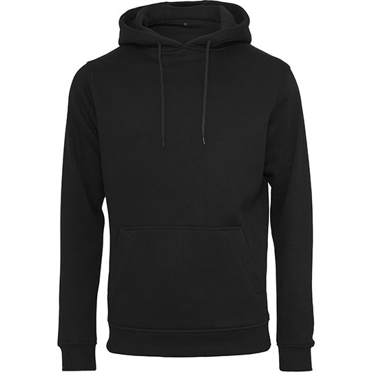 Bluza Dluga Bawelniana Poliestrowa Szczotkowana BY011 - Black