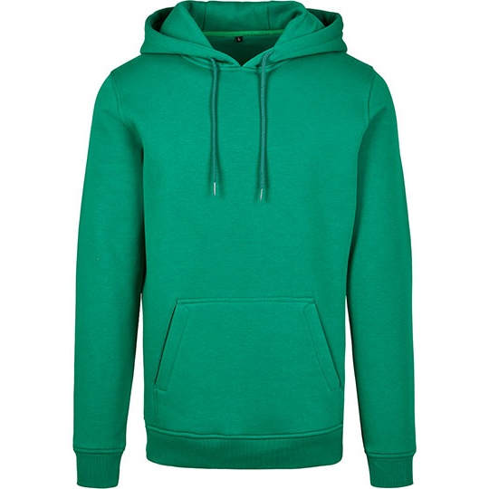 Bluza Dluga Bawelniana Poliestrowa Szczotkowana BY011 - Forest Green